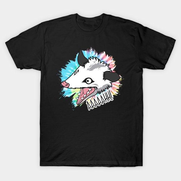 Screaming Possum • Aaah! Possum T-Shirt by Toodles & Jay